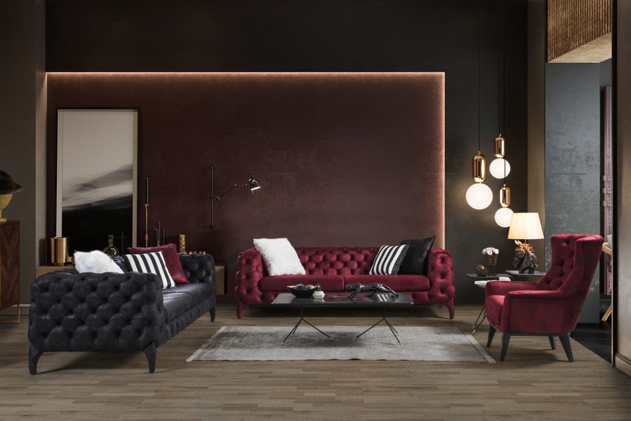 Lexus Ahşap Koltuk Takımı