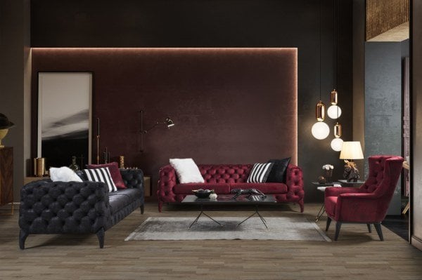 Lexus Ahşap Koltuk Takımı